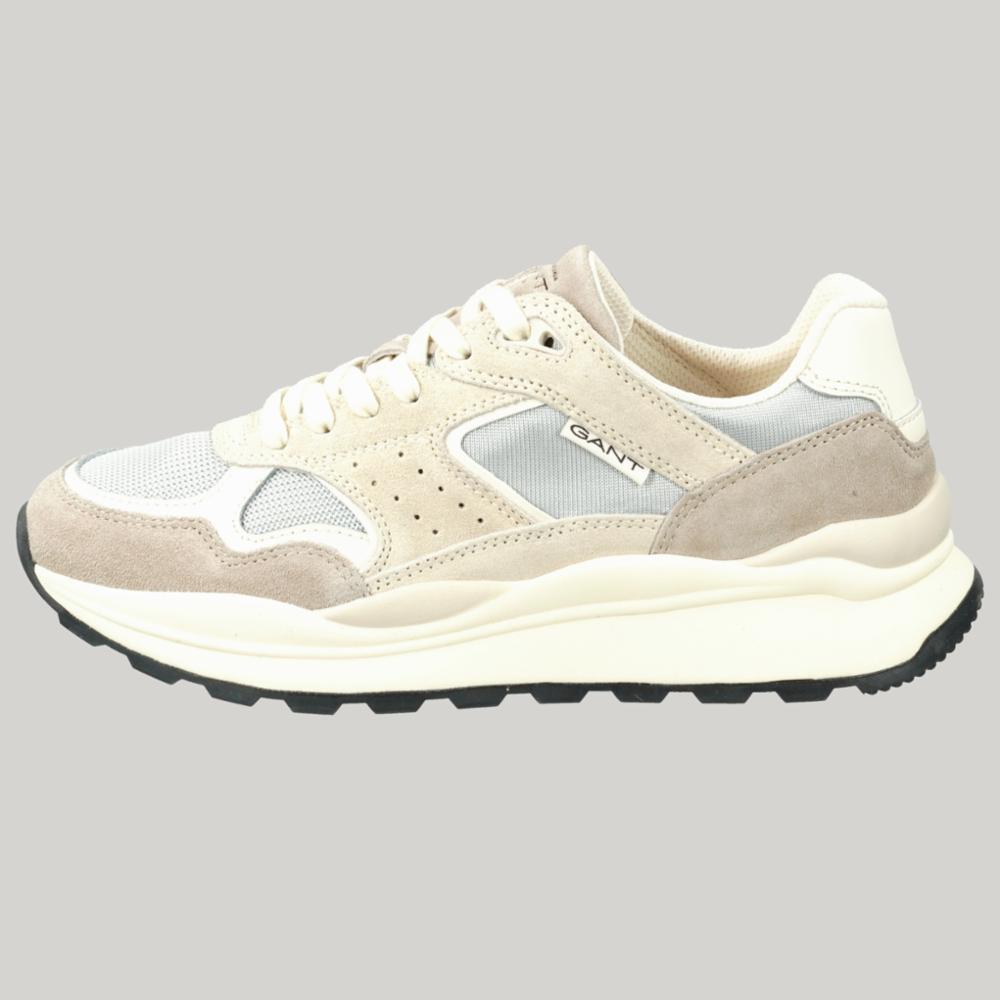Gant Footwear Women's Fultony Grey Sneakers - Comfortable Casual Walking Shoes for Women | Perfect for Work, Travel & Everyday Wear