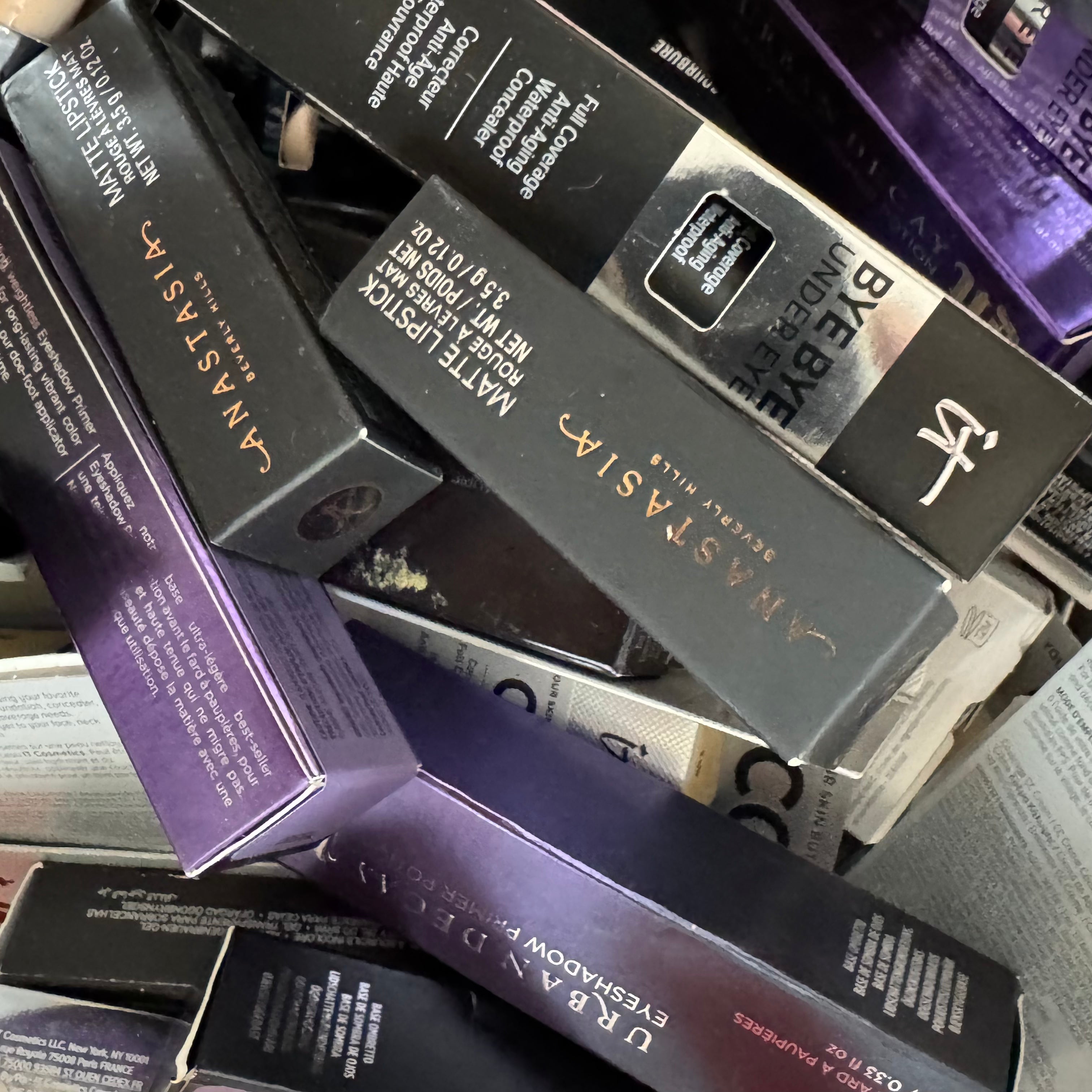 Wholesale Assorted High-End Cosmetics Lot - 50 Piece Boxed Set for Salons, Spas & Retail Stores | Premium Beauty Products in Bulk