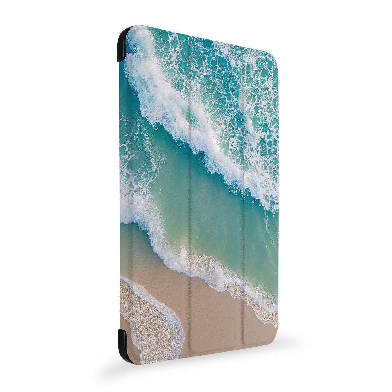 Microsoft Surface Pro Case - Premium Protective Cover with Sea Waves Design for Work, Travel & School | Compatible with Surface Pro 7/6/5/4/3/X