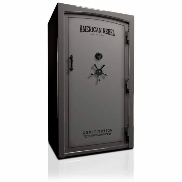 American Rebel CS50 Constitution 50 Gun Safe - Heavy Duty Fireproof Security Safe for Home & Office - Pistol & Rifle Storage with Digital Keypad - Perfect for Gun Owners, Collectors & Firearms Enthusiasts