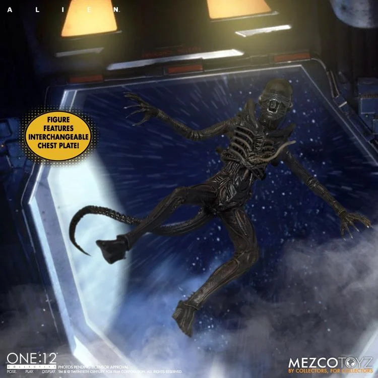 Alien One:12 Collective Action Figure - Highly Detailed Collectible Toy for Sci-Fi Fans | Perfect for Display, Gifts, and Movie Enthusiasts