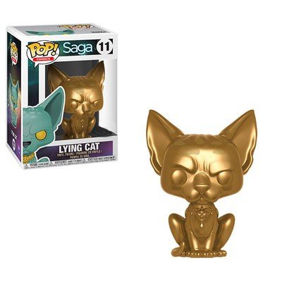 Exclusive Saga Gold Lying Cat Statue - Collectible Figurine for Home Decor, Office Display, and Gift Giving