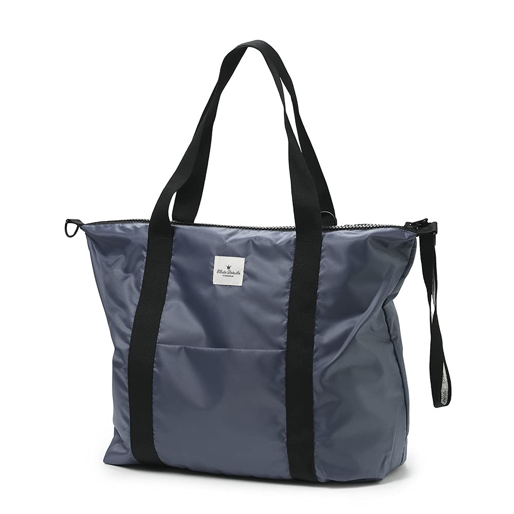 Soft Shell Tender Blue Diaper Changing Bag - Waterproof Baby Changing Mat for Nursery, Travel & On-the-Go Parents