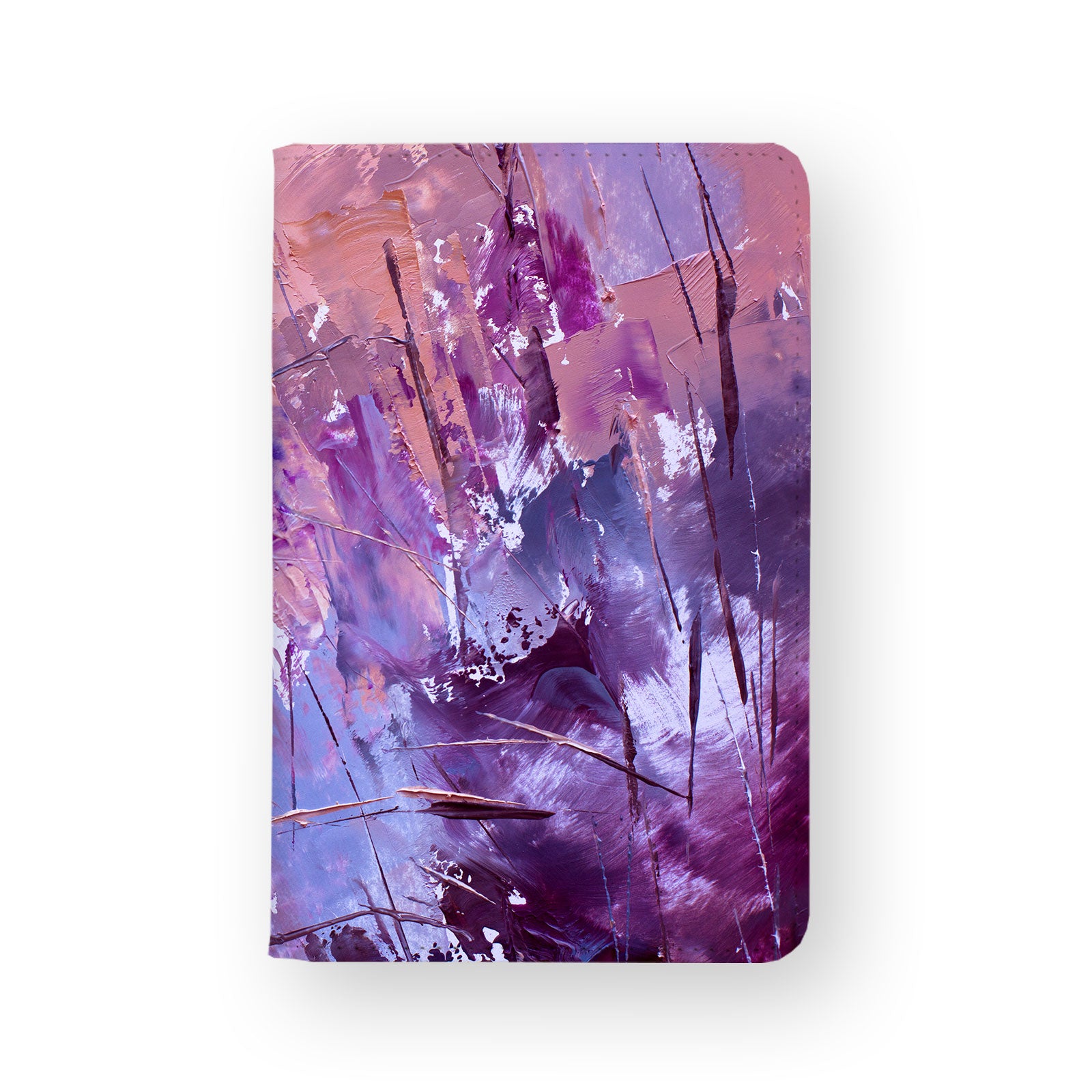 Stylish Travel Wallet with Abstract Oil Painting Design - Perfect for Passport, Credit Cards & Cash Organizer | Ideal for Vacations, Business Trips & Daily Use