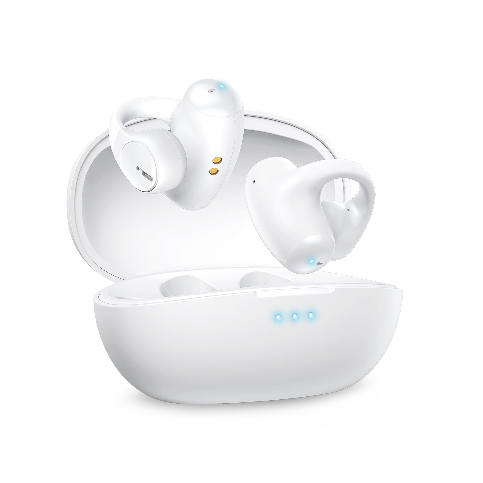ONIKUMA T306 TWS Clip-On Bluetooth Headphones, BT 5.3 Wireless Earbuds with Stereo HIFI Sound - Perfect for Running, Gym Workouts & Outdoor Activities