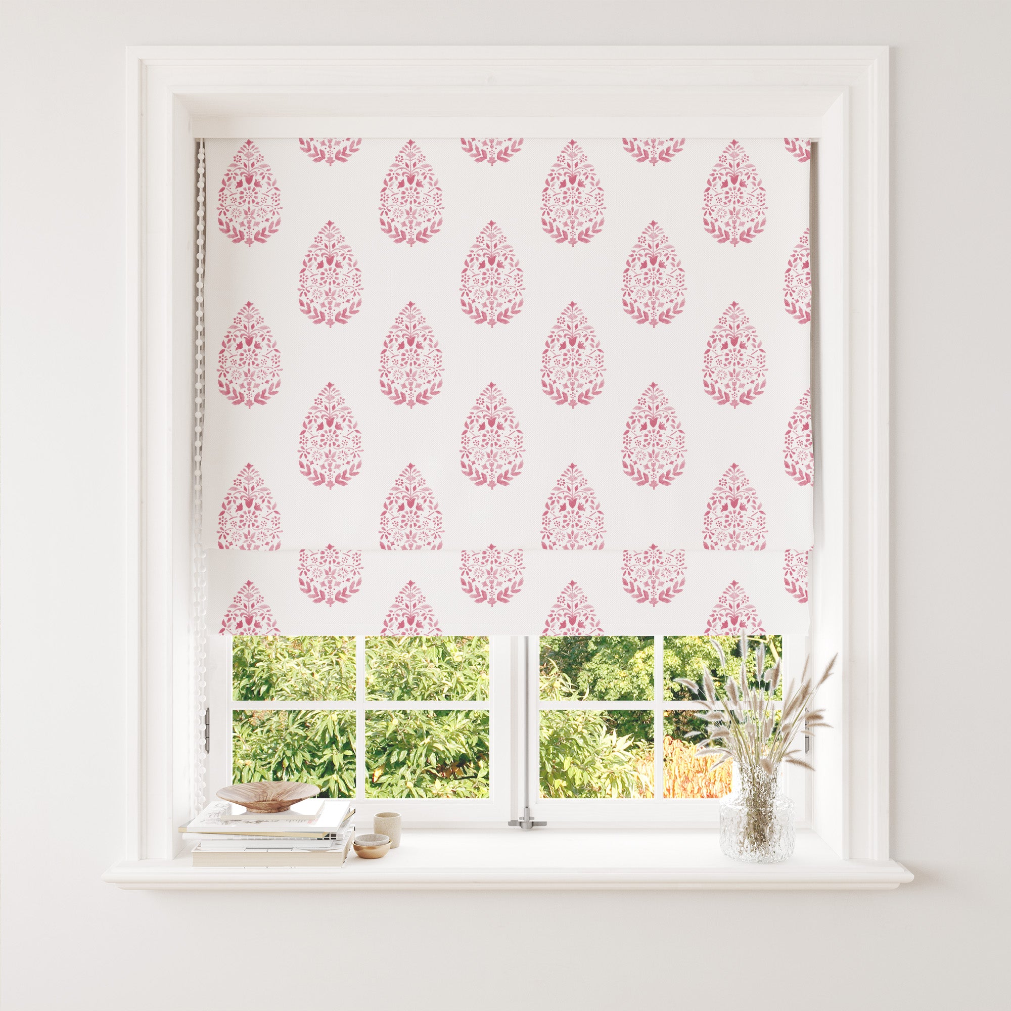 Adriana's Garden Fabric - Premium Petherton Pinks Floral Print Cotton Fabric for Quilting, Dressmaking & Home Decor | DIY Sewing Projects & Craft Supplies