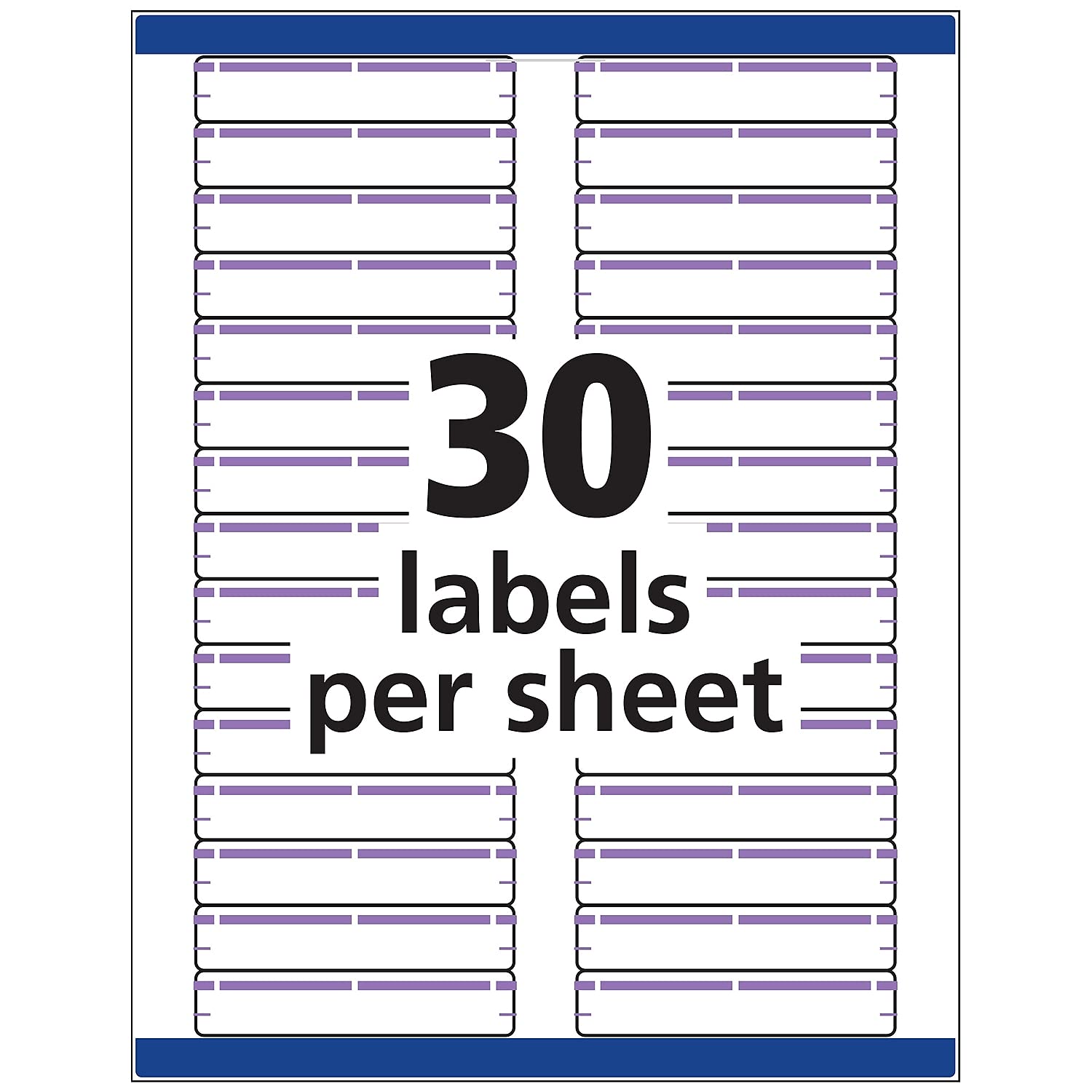 Avery Self-Adhesive File Folder Labels for Laser/Inkjet - Office Organization