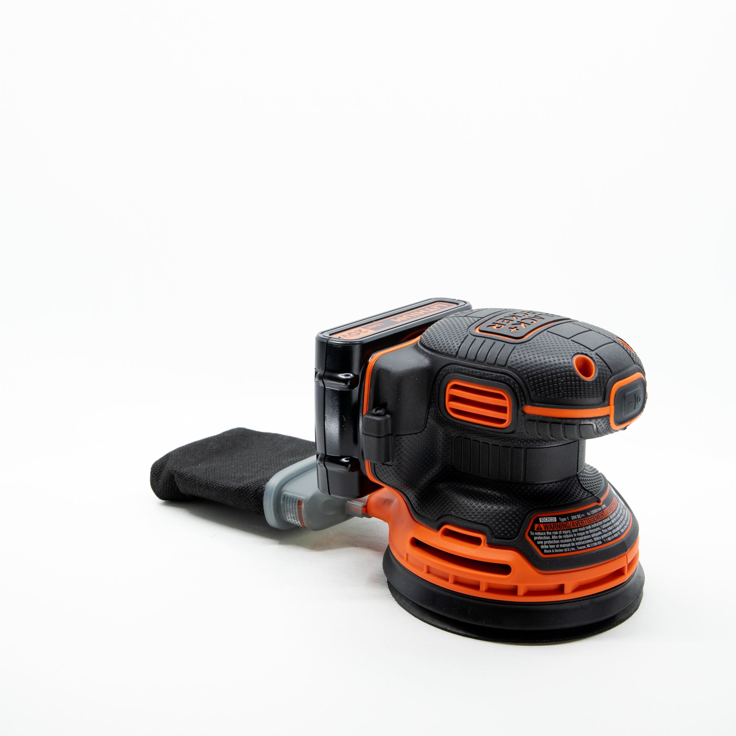 20V MAX* Cordless Random Orbital Sander - Lightweight & Powerful Electric Sander for Woodworking, Sanding, and DIY Projects - Perfect for Furniture Refinishing and Home Renovation