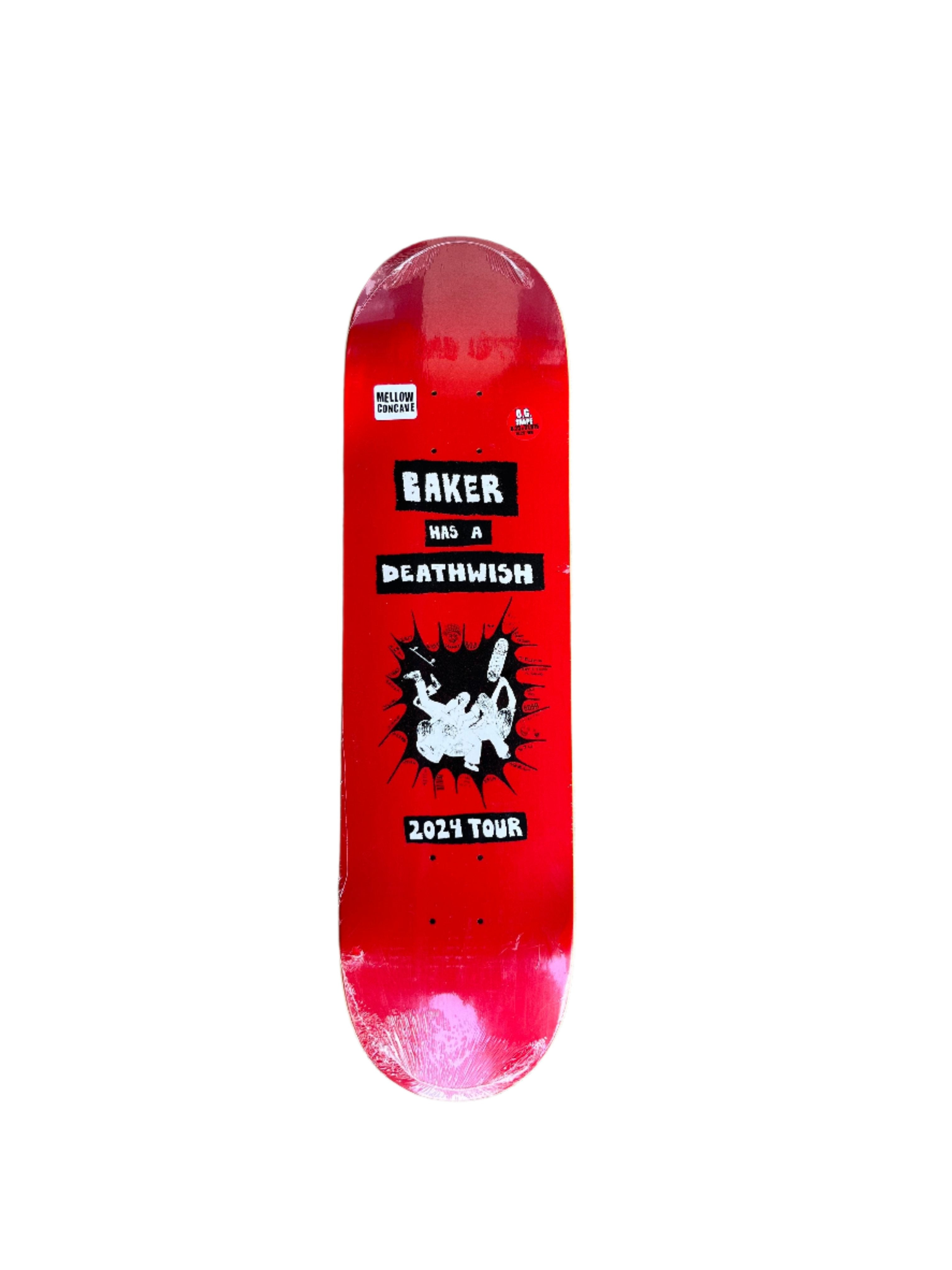 BHADW Tour 24 Skateboard Deck (8.25/8.5 Size) - Professional Skateboard Deck for Street & Park Riding - Perfect for Skaters, Commuters & Trick Performances