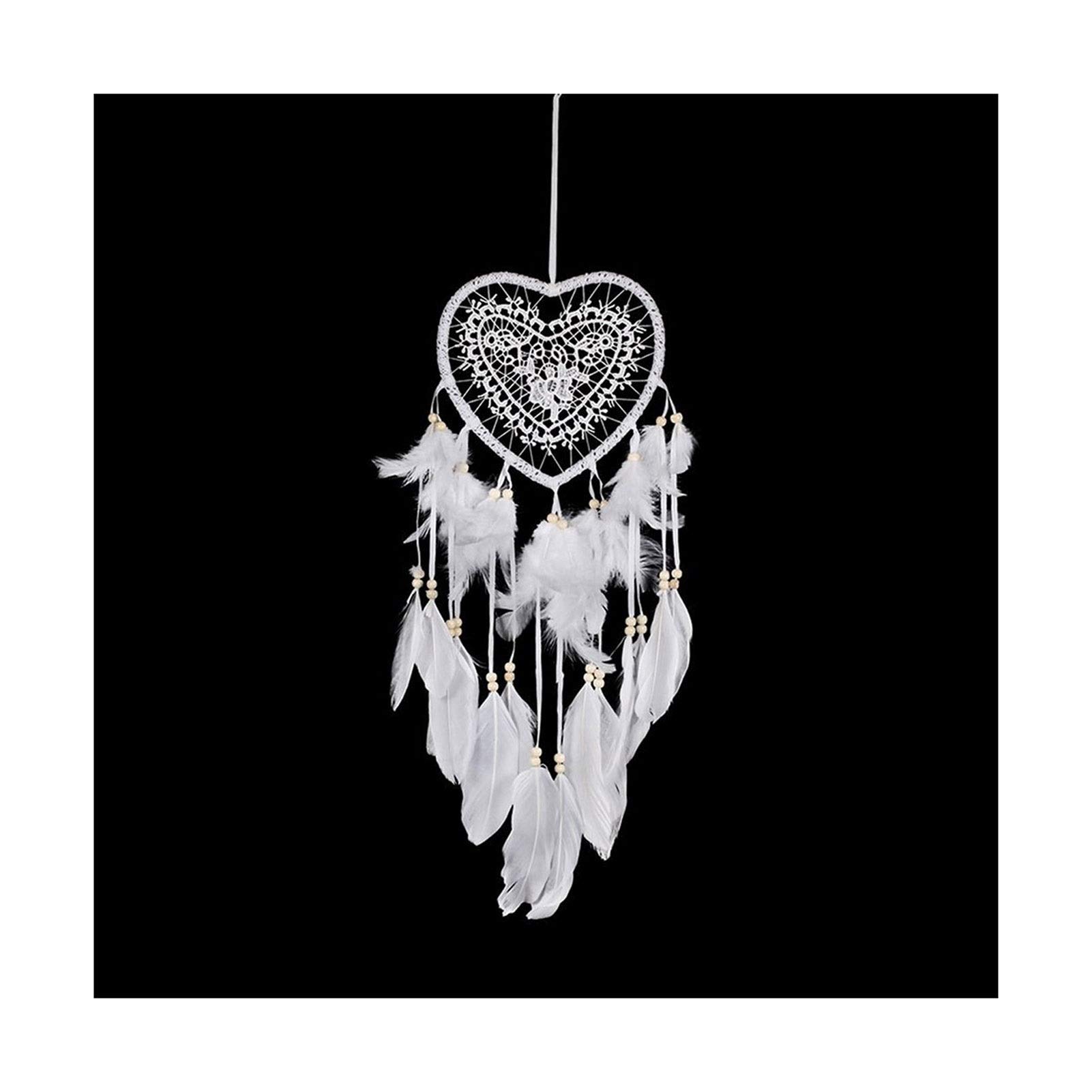 Colorful LED True Feather Dream Catcher - Handmade Boho Bedroom Decor, Night Light for Girls, Unique Birthday Gift for Women, Spiritual Home Decoration (Perfect for Nursery, Dorm Room, Meditation Space & Gift Giving)