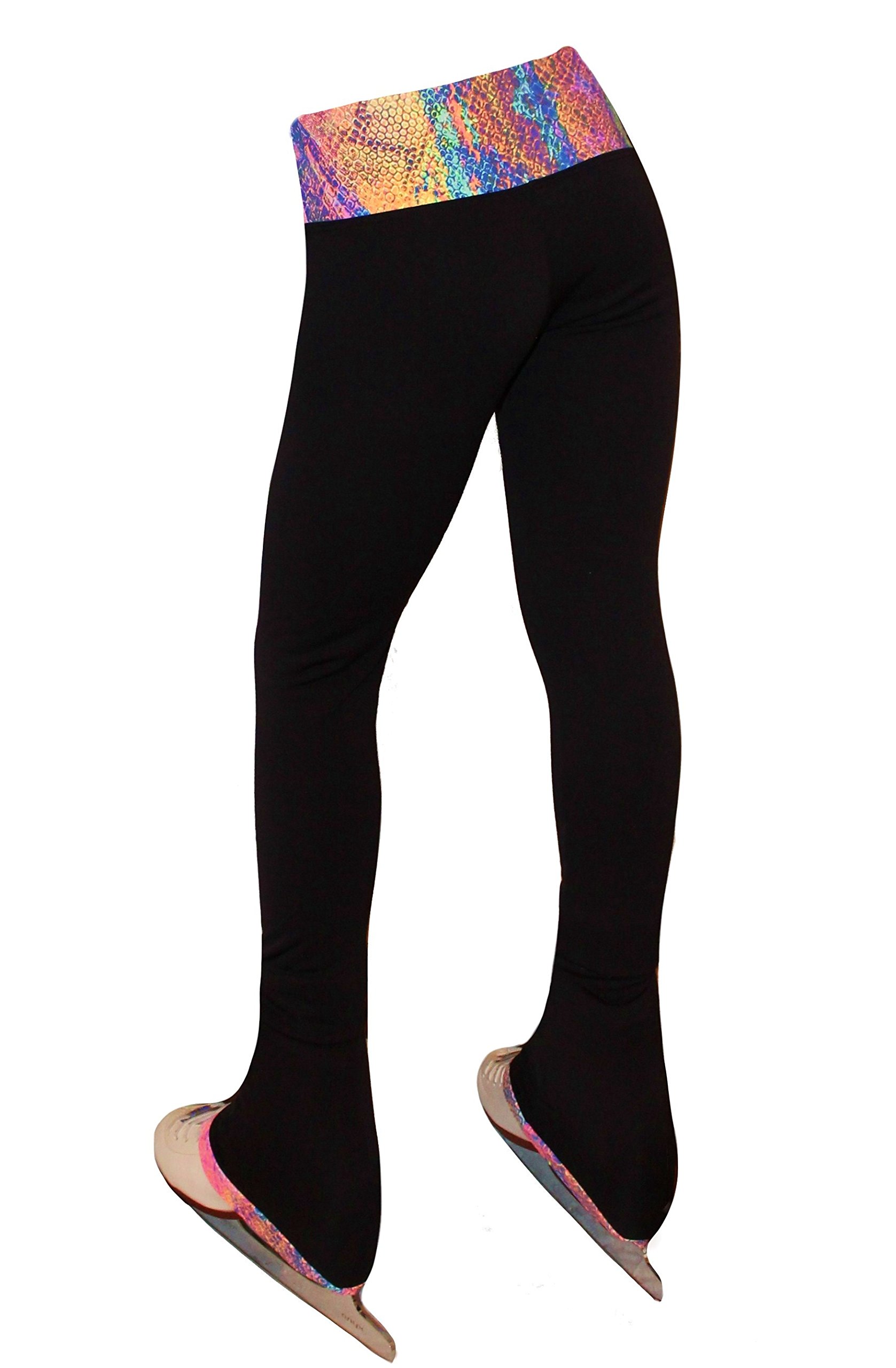 Ice Fire Polartec Venetta Fit Figure Skating Pants for Women - Thermal Winter Training Leggings for Ice Skaters, Ballet Dancers & Athletes - Perfect for Cold Weather Practice & Performance