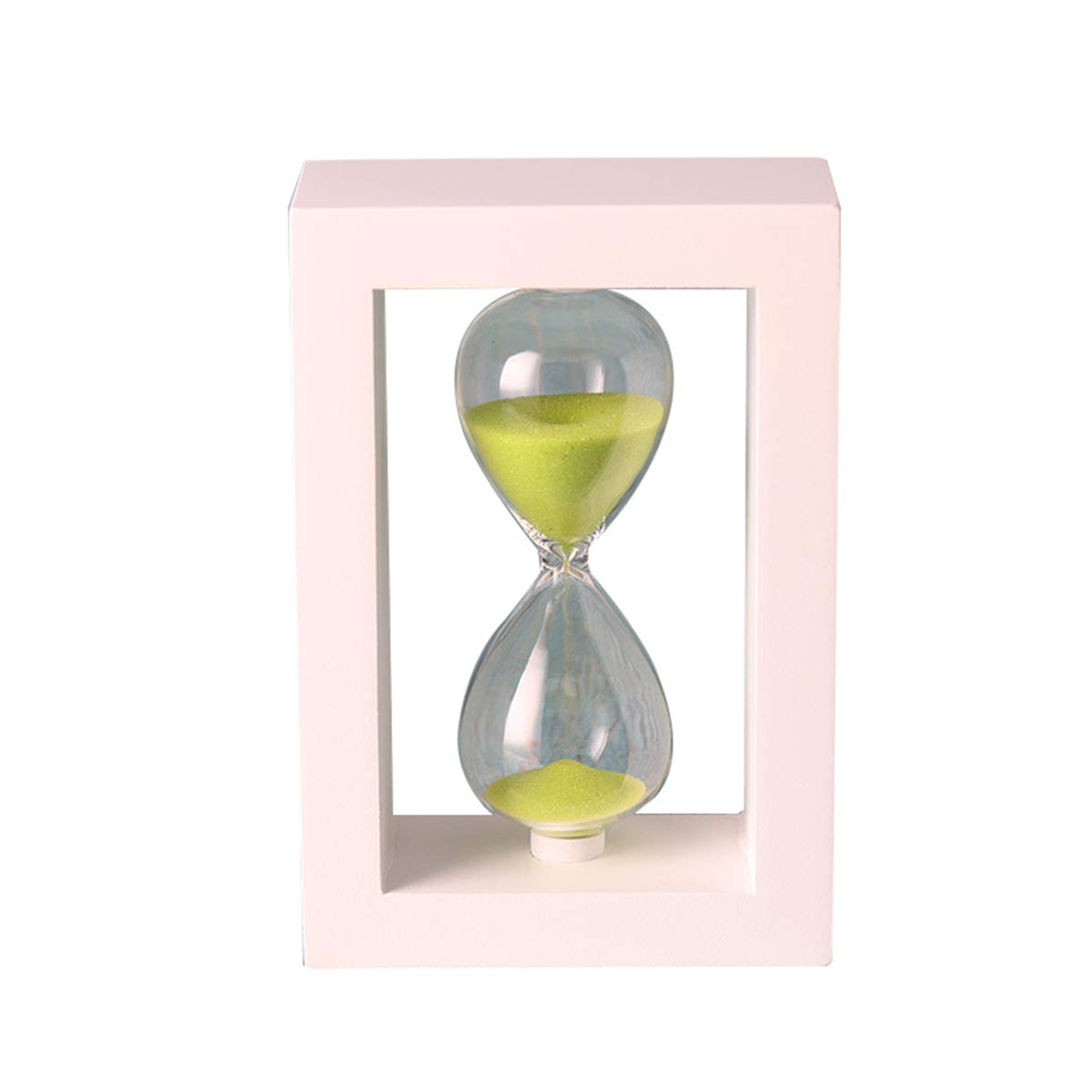 Best of Times, LLC 10-Minute Decorative Wooden Hourglass Sand Timer - Perfect for Games, Kitchen, Office & Home Decor