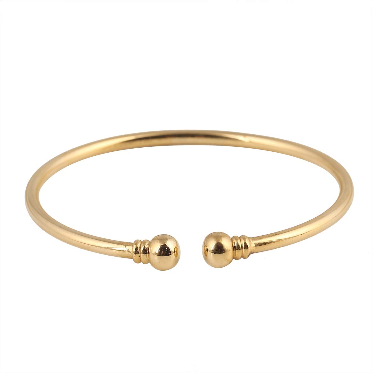 Trenty Copper Wedding Bangle for Women - Elegant Dubai Bride Bracelet - African Jewelry - Middle Eastern Style Jewelry - Perfect for Weddings, Bridal Accessories & Cultural Celebrations