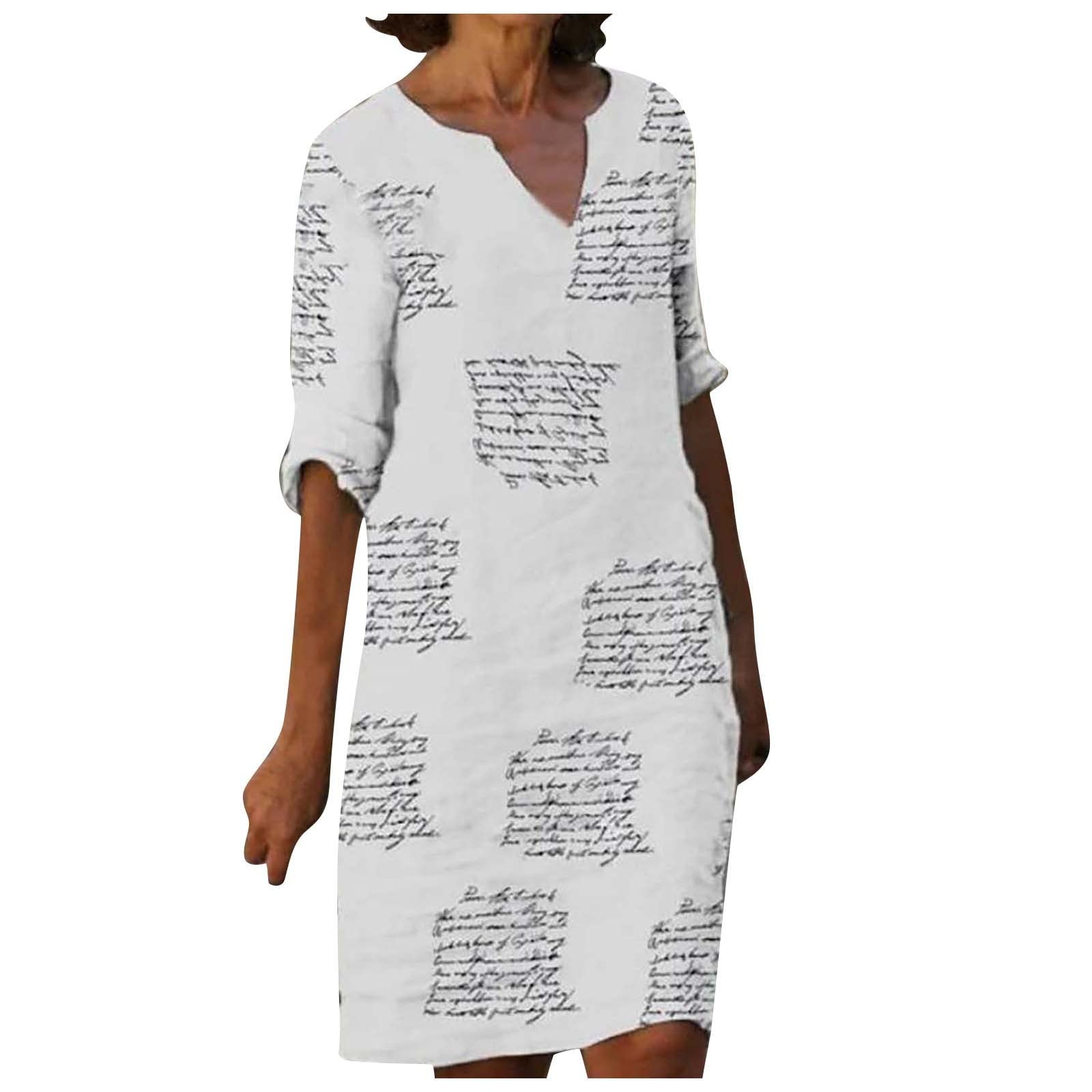 Women's Summer Dresses - Flowy Ruched Bodycon Cocktail Dress with V-Neck Front | Perfect for Beach Vacations, Parties & Date Nights