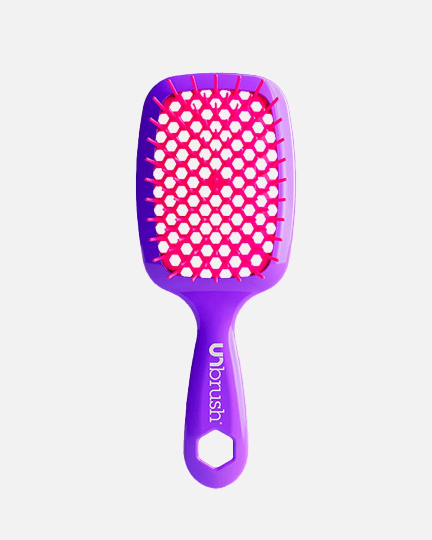 UNbrush Detangling Hair Brush - Electric Berry Hairbrush for Smooth & Tangle-Free Hair - Perfect for Wet, Dry, or Curly Hair Styling at Home or On-the-Go