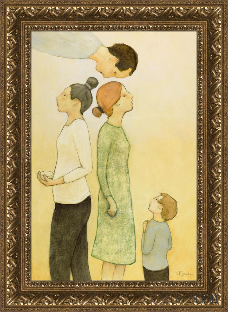 Duet Observed - Romantic Couple Painting by Rick Shorten | Perfect for Valentine's Day Gifts, Anniversary Presents & Home Decor