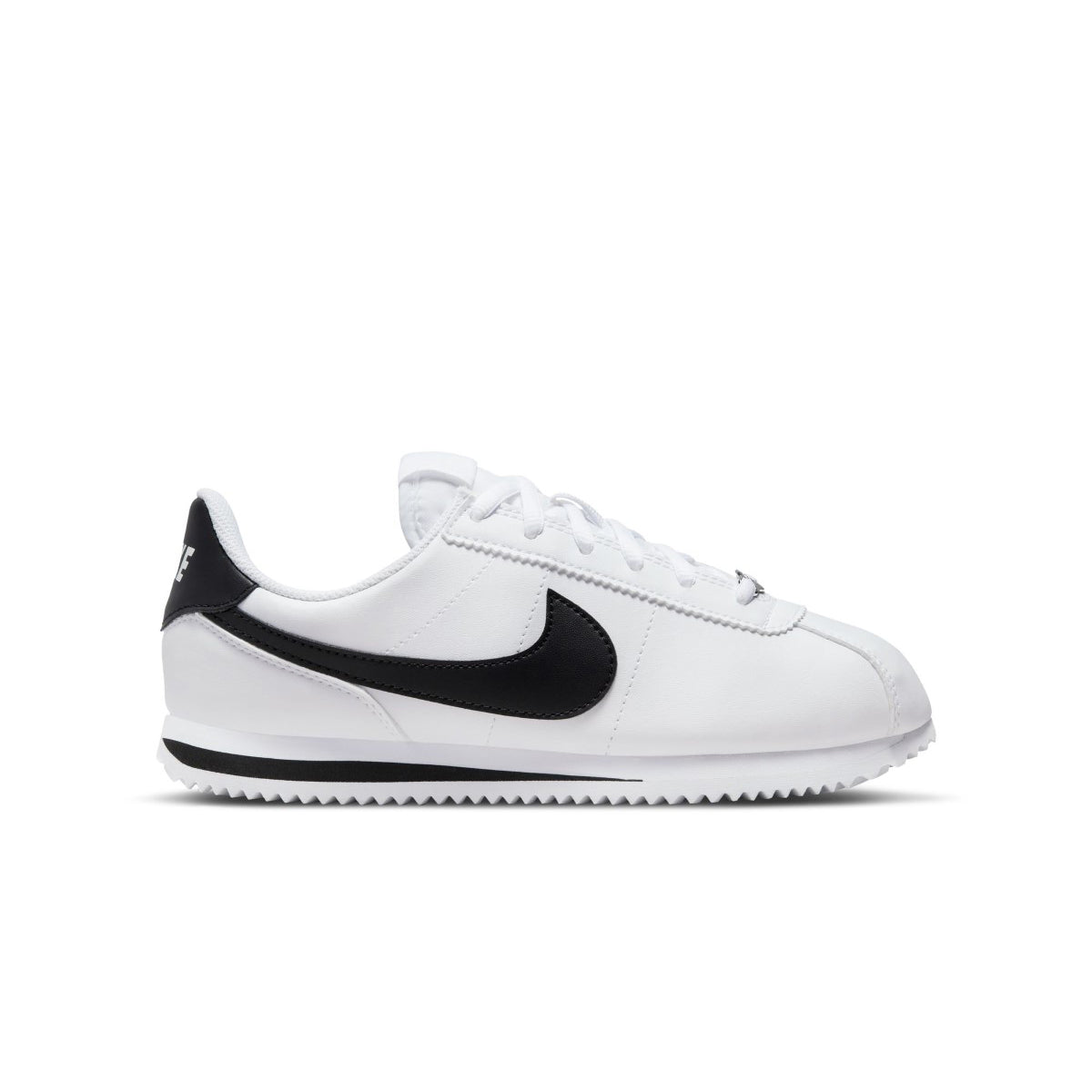 Nike Kids' Cortez Basic Sneakers - White & Lightweight Running Shoes for Boys & Girls - Perfect for School, Sports & Casual Wear