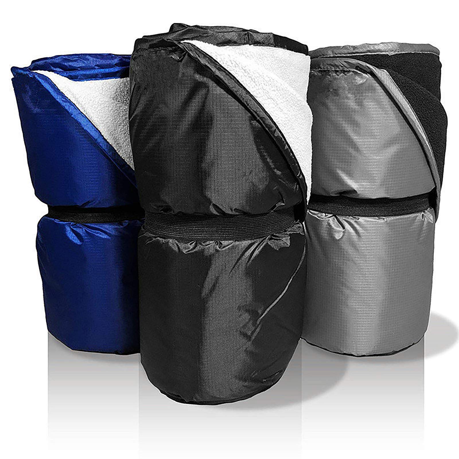 Premium Extra Large Waterproof Outdoor Blanket - Super Soft Polar Fleece for Camping, Beach, Picnic & Stadium Events - 79