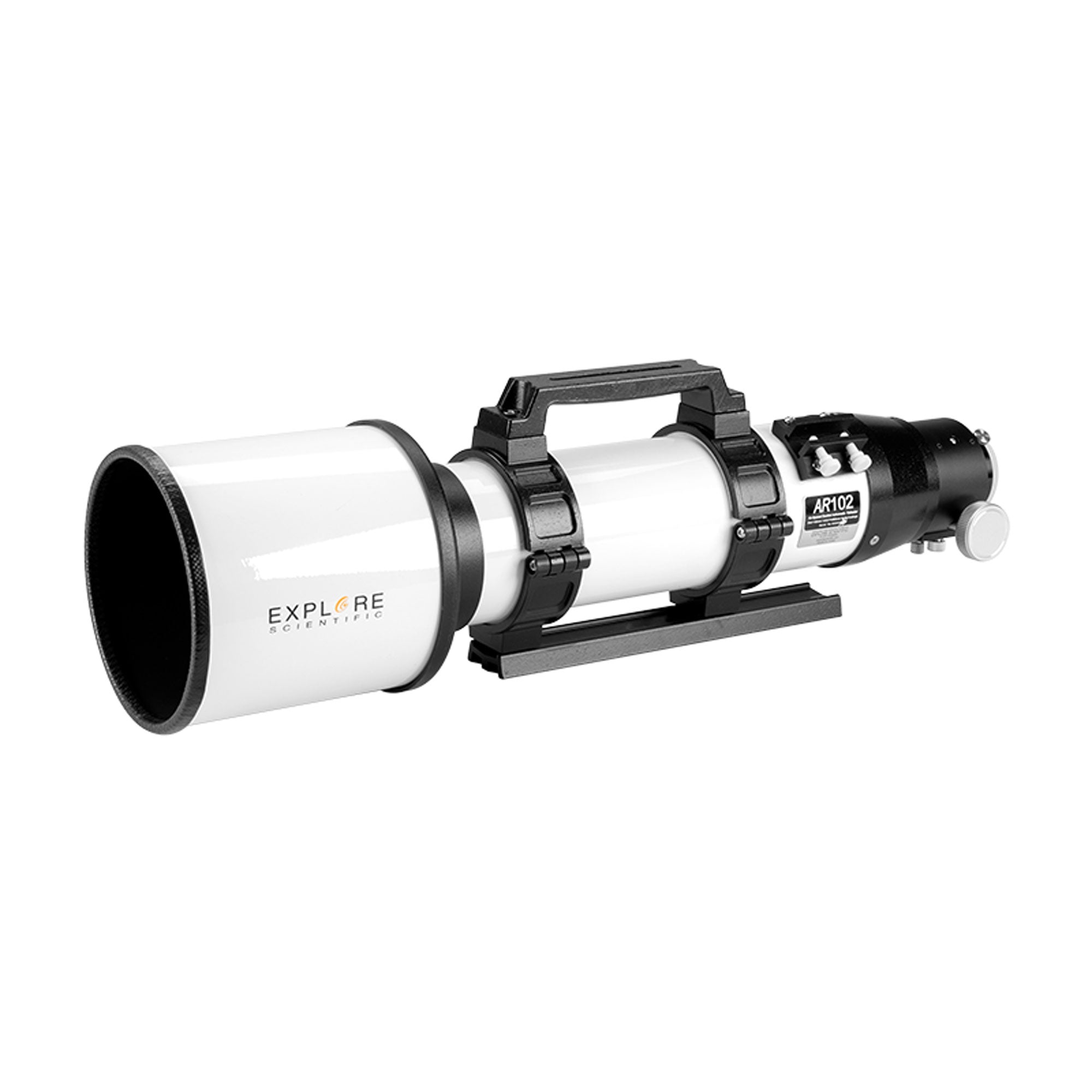Explore Scientific AR102 Air Spaced Doublet Refractor Telescope - 102mm Aperture, f/6.5 Focal Ratio (DAR102065-01) for Stargazing, Astrophotography & Celestial Observation