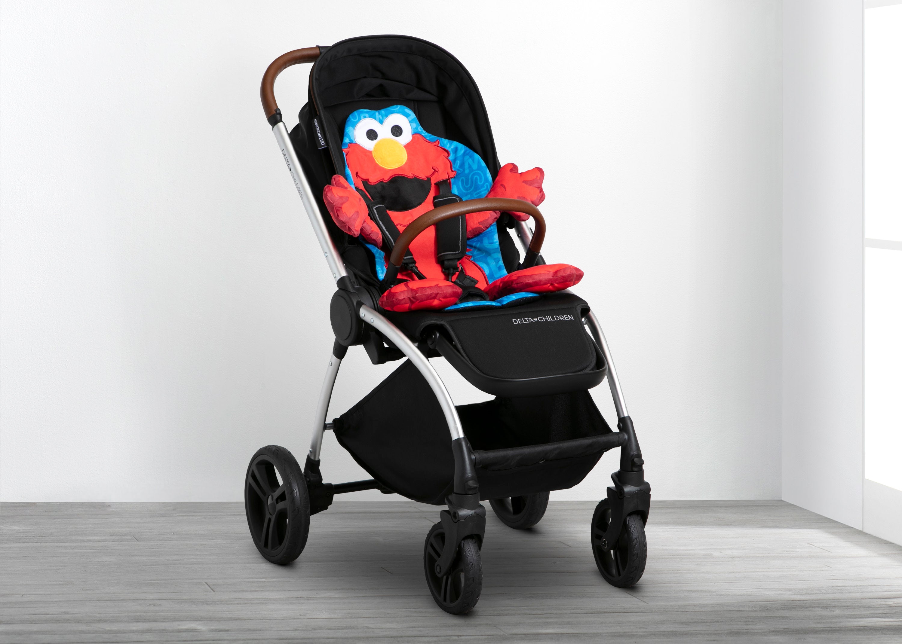 Sesame Street Elmo Stroller Seat Pad - Soft Baby Stroller Cushion for Toddlers - Perfect for Walks, Shopping & Travel