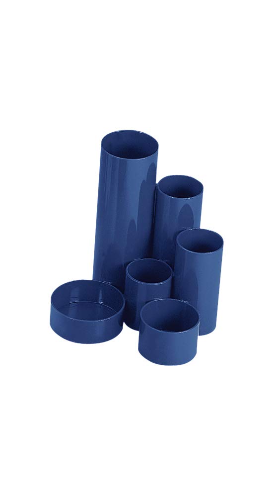 Blue Multipurpose Tubular Desk Organizer for Office & Home Use