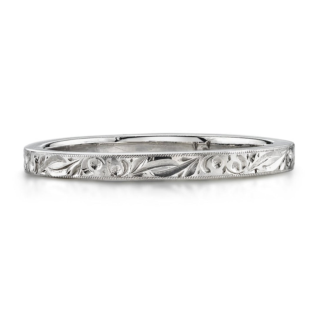 Platinum Single Stone Large Hazel Band Ring - Elegant Solitaire Jewelry for Women, Perfect for Engagement, Wedding & Anniversary Gifts