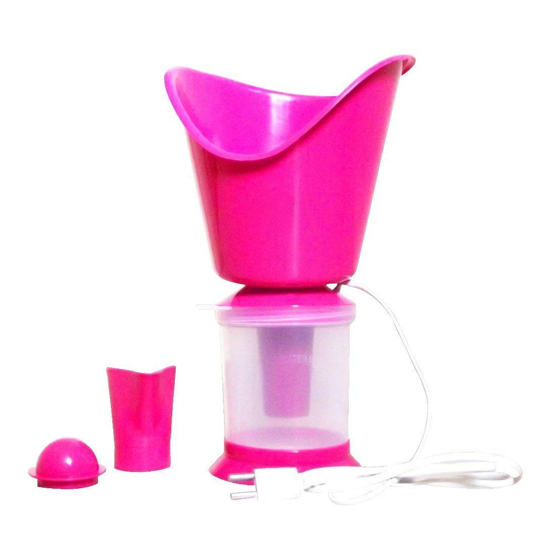 Artone 3-in-1 Steam Vaporizer for Sinus Relief, Facial Care & Cough Relief - Portable Personal Steamer with Nozzle for Women | Home & Travel Use for Cold, Allergy & Skincare