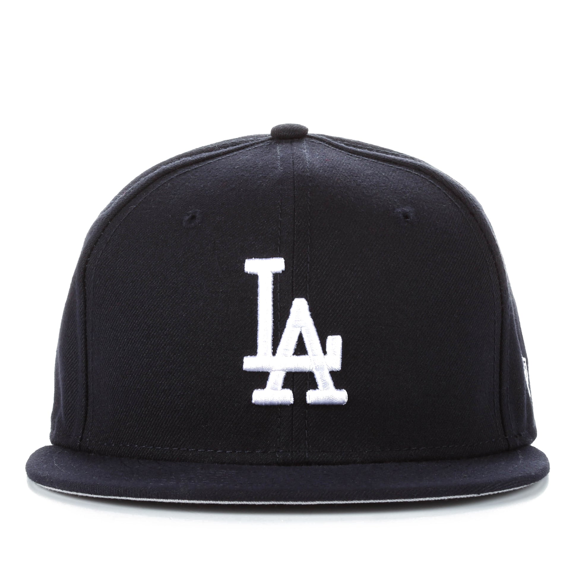 New Era 59Fifty MLB Basic Fitted Cap - Los Angeles Dodgers Navy Blue Baseball Hat for Men & Women - Perfect for Baseball Games, Sports Events & Casual Wear