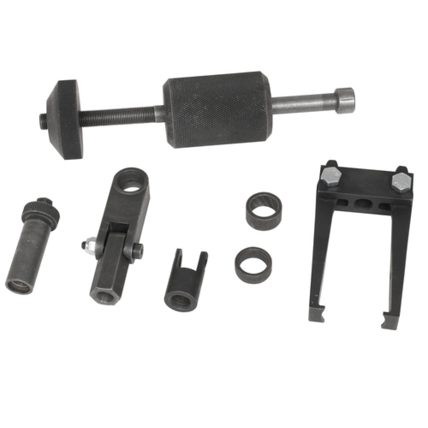 Lisle 40740 Diesel Injector Puller Kit - Professional Removal Tool for Ford Powerstroke 6.0L & 6.4L Engines - Heavy Duty Auto Repair Tool for Mechanics & DIY