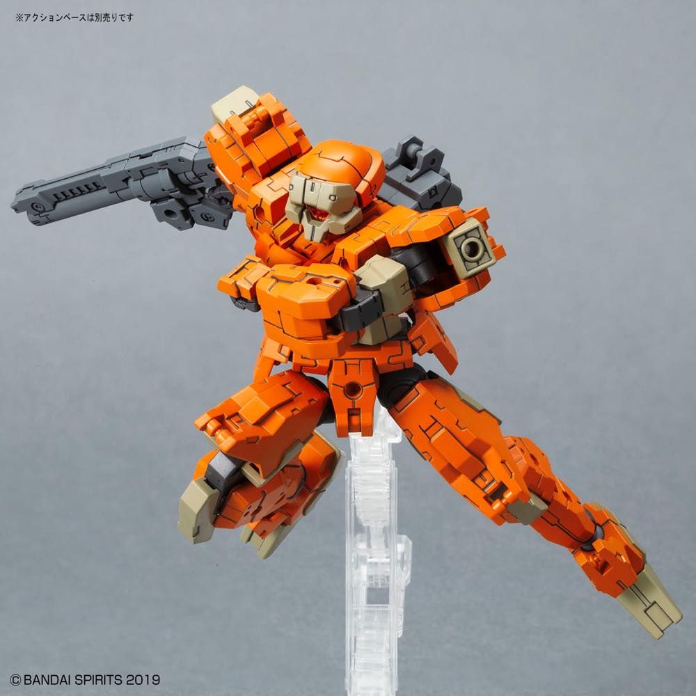 Bandai 30 Minutes Missions 30MM #24 eEXM-21 Rabiot Orange Plastic Model Kit - Easy Snap-Together Mecha for Beginners & Collectors - Perfect for Display, Customization & Sci-Fi Dioramas