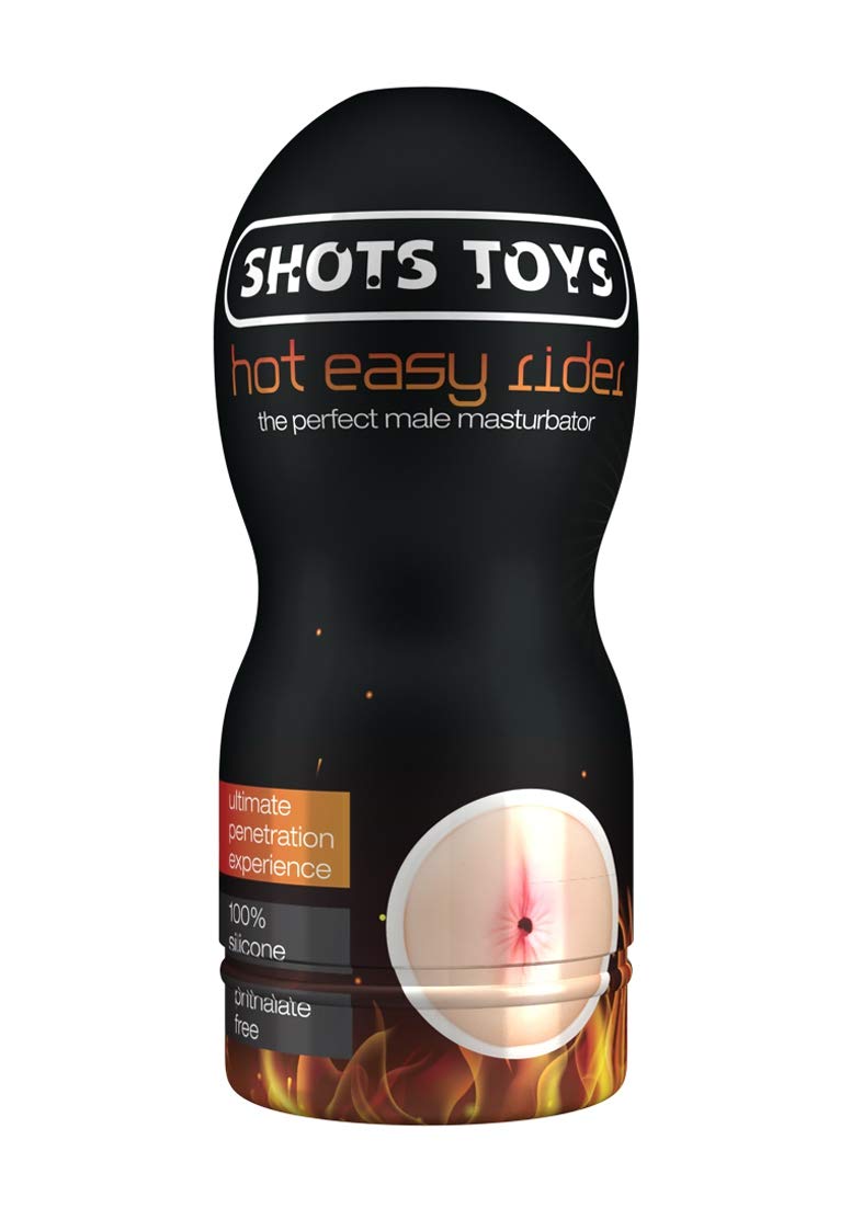 Easy Rider Hot Masturbator & Anal Toy for Men - Realistic Textured Adult Sex Toy for Solo Play & Couples Fun - Enhance Your Pleasure in Bedroom or Private Moments