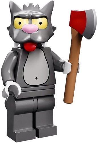 LEGO The Simpsons Scratchy Toy Building Kit – Collectible Minifigure for Fans & Kids – Perfect for Play, Display, and Gifts