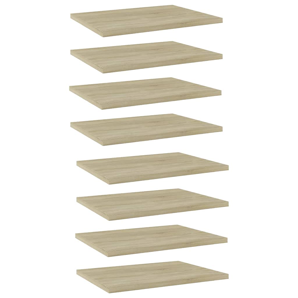 8-Piece Bookshelf Replacement Boards - 15.7