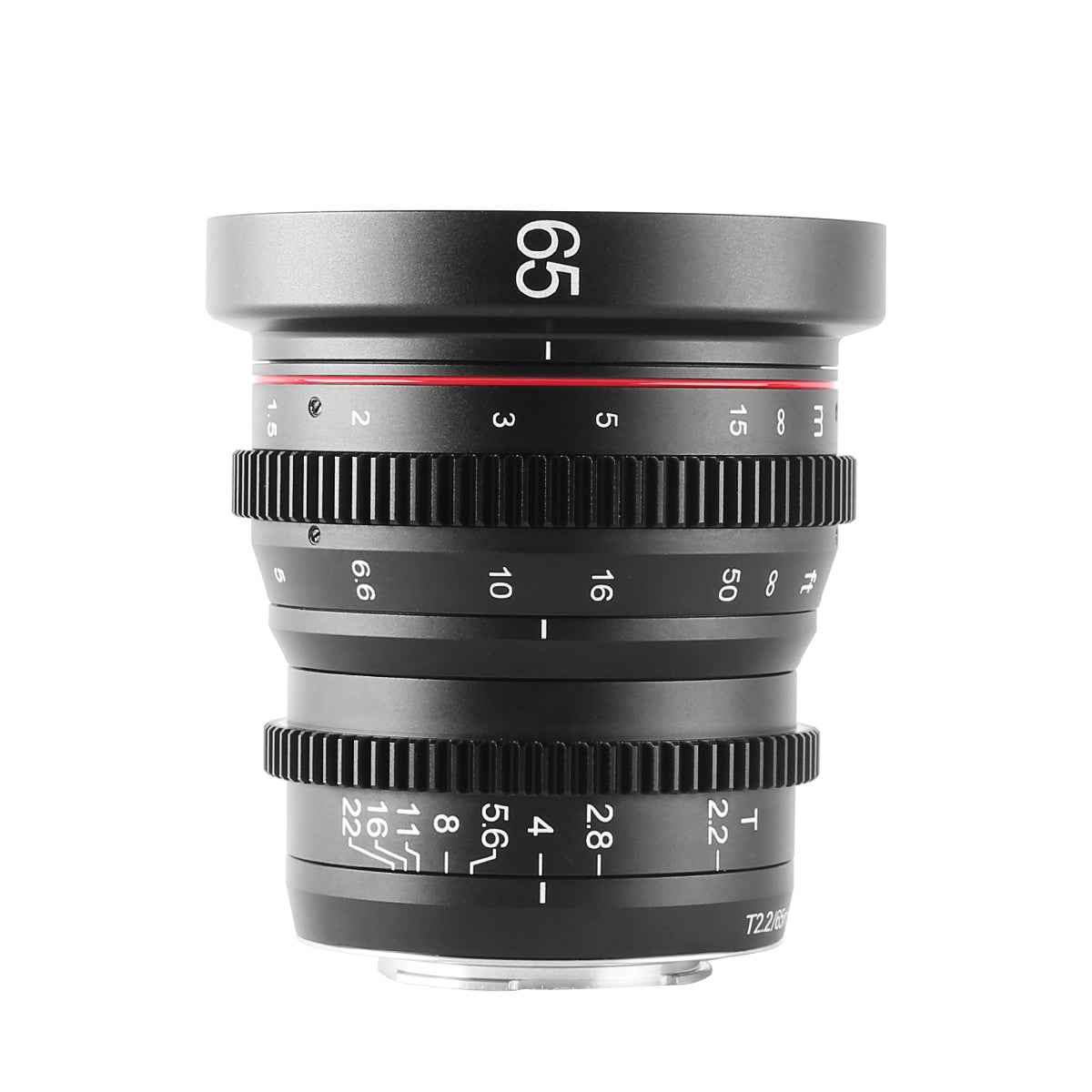 Meike Cinema Prime 65mm T2.2 Lens for Sony E Mount - Professional Cine Lens for Filmmaking, Videography & Photography - Perfect for Low Light, Portraits & Bokeh Effects