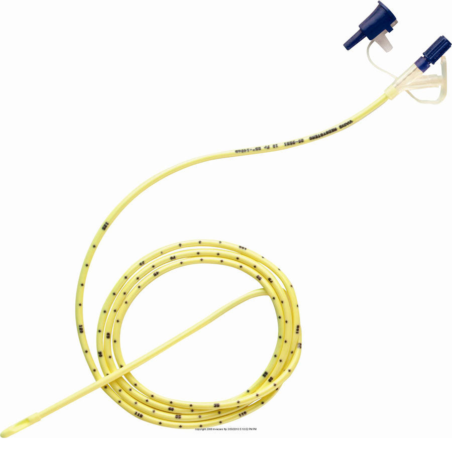 Corflo Ultra Lite Nasogastric Feeding Tube - Soft, Flexible & Comfortable for Adults & Pediatrics - Perfect for Hospital, Home Care & Long-Term Use