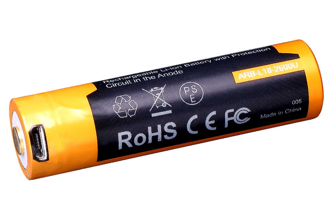 ARB L18 2600U Rechargeable Battery with Built-in USB - Power Bank for Smartphones, Tablets, and Portable Devices - Perfect for Travel, Camping, and Emergency Backup