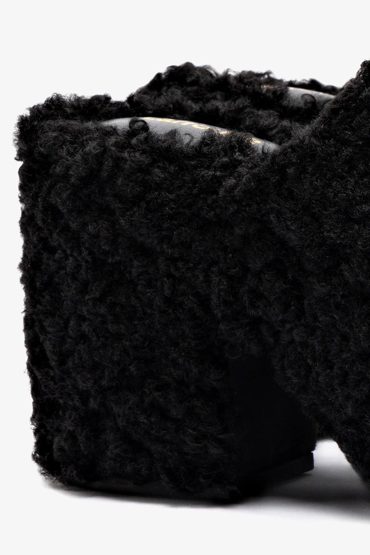 **Miso Clog in Black Shearling - Cozy & Stylish Winter Slippers for Women - Perfect for Home, Office & Casual Outings**