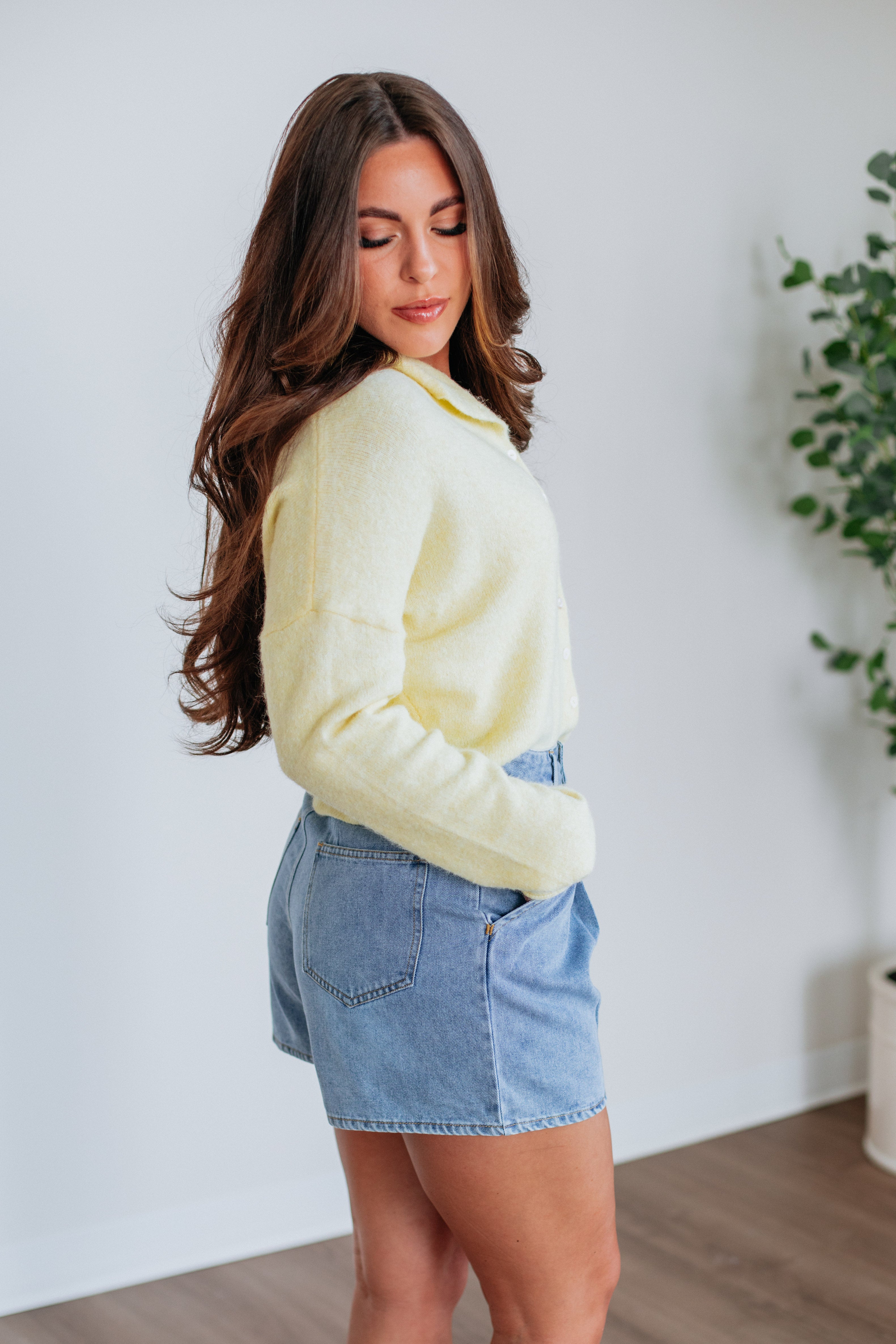 Brooke Cardigan Butter - Soft & Cozy Women's Knit Sweater for Fall & Winter | Perfect for Casual Outfits, Office Wear & Layering