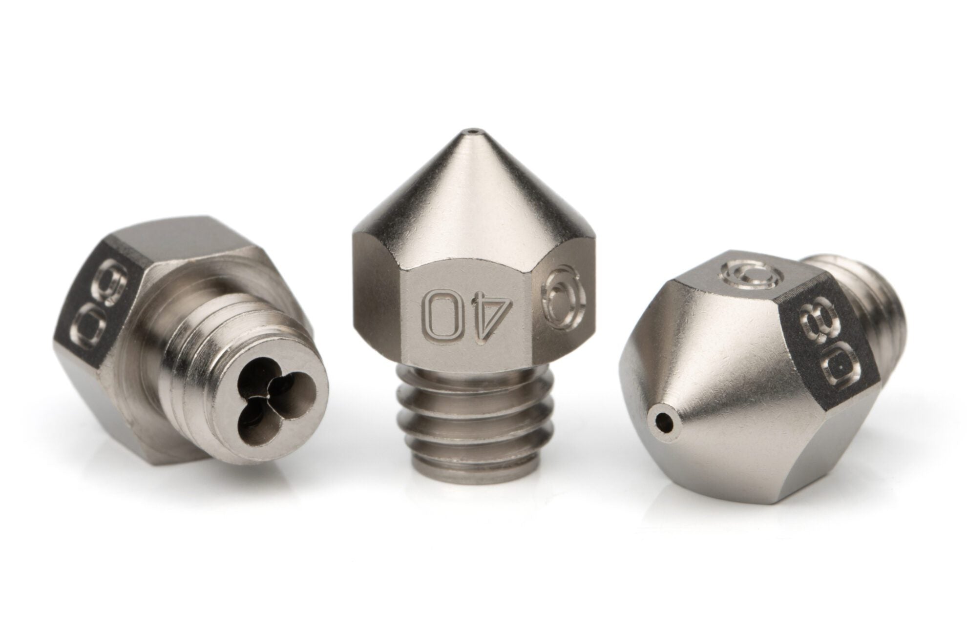 Bondtech CHT® MK8 Coated Brass Nozzle for 3D Printers - High Performance, Various Sizes (0.2mm-1.0mm) - Perfect for PLA, ABS, PETG Filament Printing