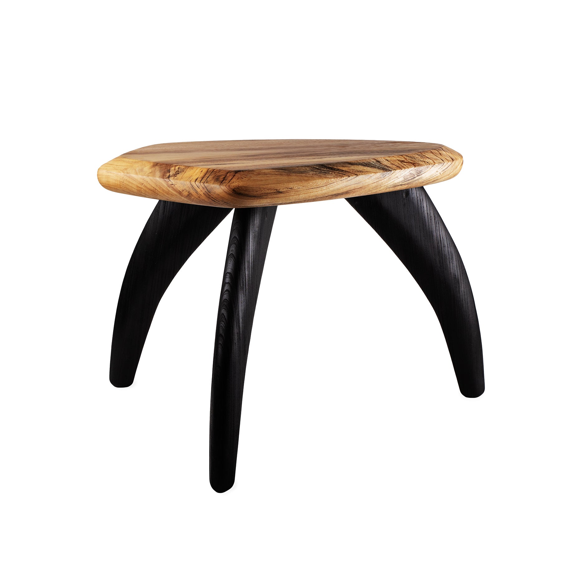 Premium Low Wood Stool - Handcrafted Solid Oak Stool for Kitchen, Bar, or Living Room - Perfect as Step Stool, Footrest, or Decorative Accent