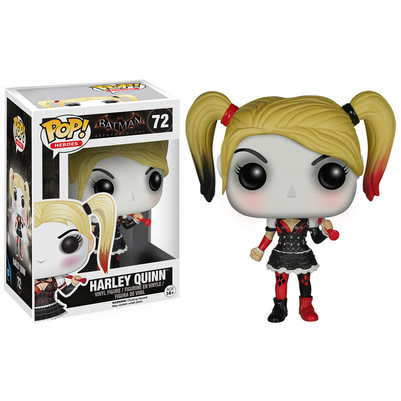 DC Universe Pop! Vinyl Figure - Harley Quinn Arkham Knight Collectible - Funko Pop! Batman Series - Perfect for Display, Gifts & Comic Book Fans