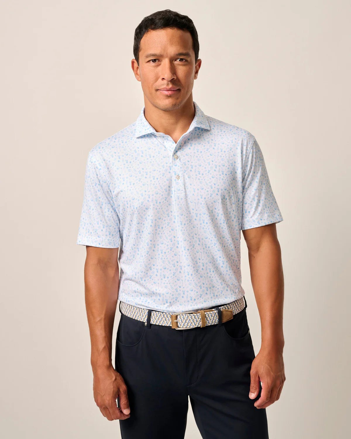 Johnnie-O Men's Short Sleeve Swing Juice Polo Shirt – Comfortable & Stylish Golf & Casual Wear for Men