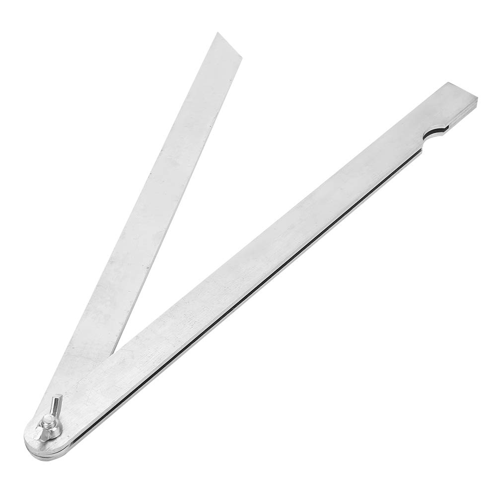Foldable Carbon Steel Angle Gauge & Woodworking Angle Ruler - 300mm Universal Angle Measuring Tool for Carpentry, DIY Projects & Metalworking | Perfect for Framing, Cabinet Making & Precision Woodworking Tasks