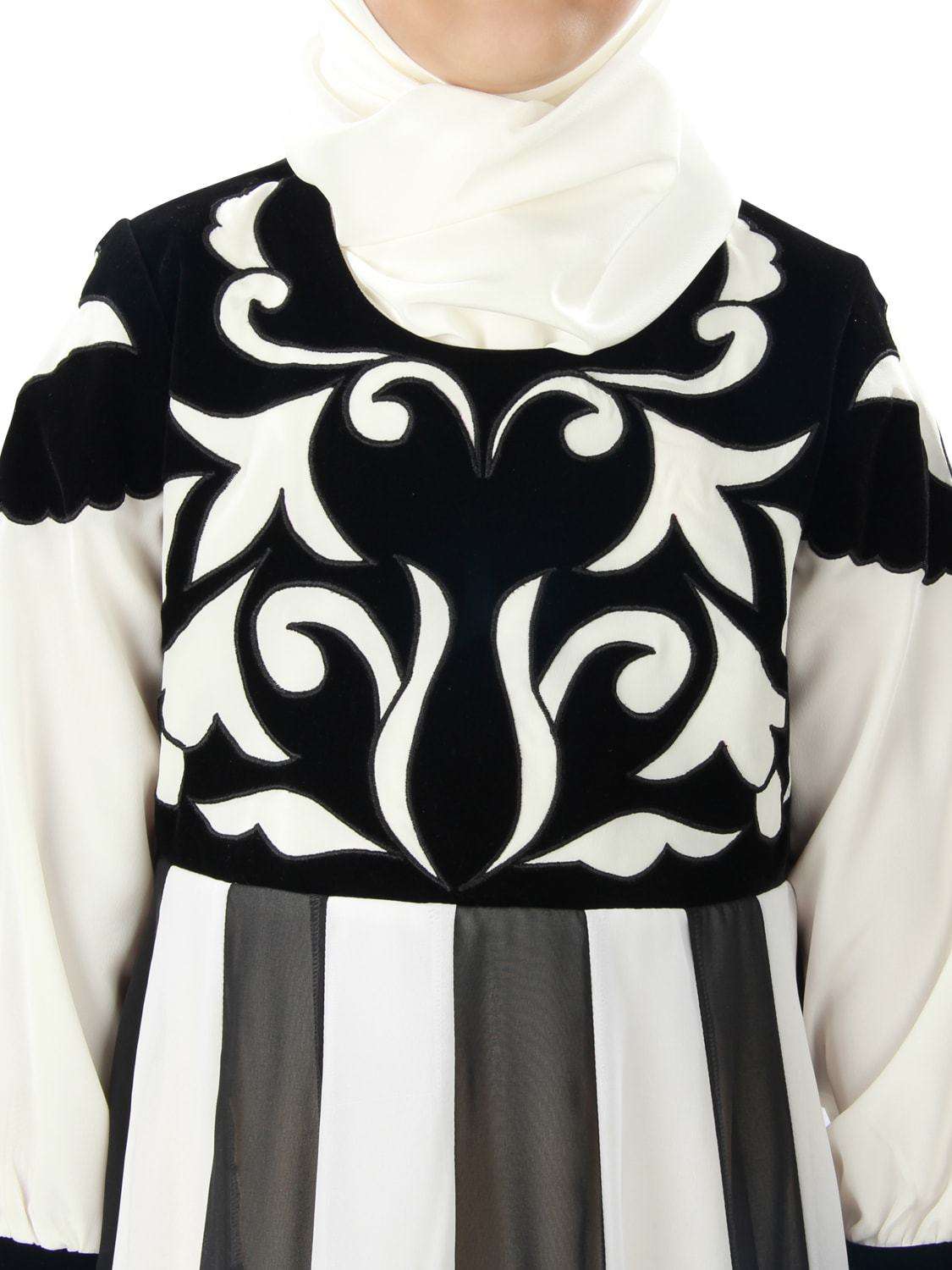 Shurafa Girls Islamic Abaya Dress for Kids - Modest Prayer Outfit for School & Special Occasions