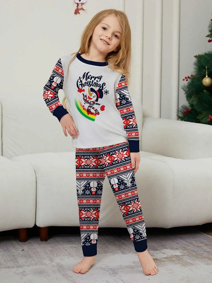 Snowman Family Christmas Pajama Sets - Matching Holiday Sleepwear for Women, Men & Kids | Cozy Xmas Pjs for Family Photos & Festive Gatherings