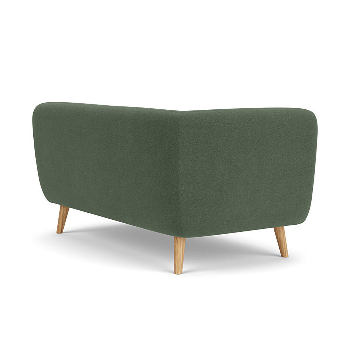 Alfred Fabric Left 2 Seater Modular Sofa - Modern L-Shaped Sectional Couch for Living Room, Lounge & Small Spaces - Comfortable & Stylish Home Furniture