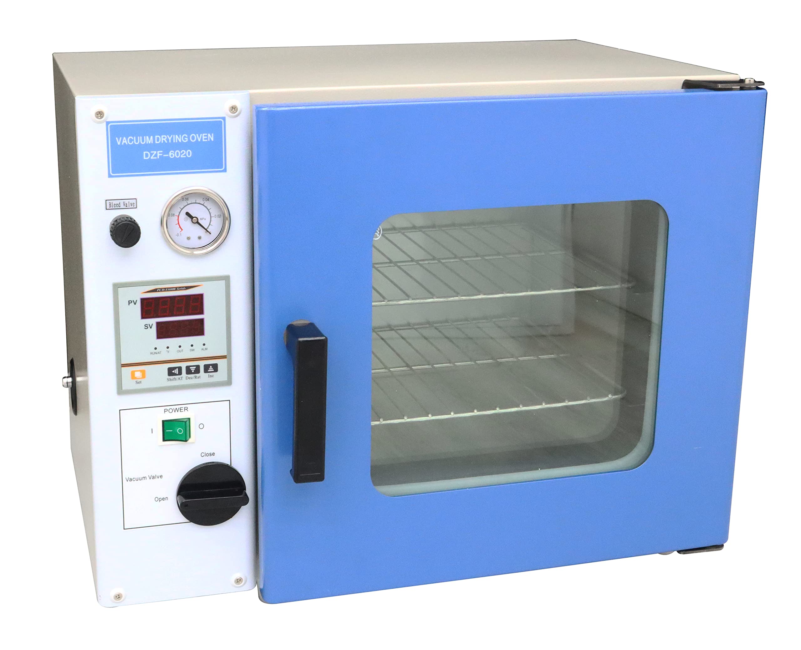 1.9 Cu Ft Vacuum Drying Oven for Industrial & Lab Use - Precise Temperature Control Heat Treat Equipment | Ideal for Electronics, Pharmaceuticals & Material Testing