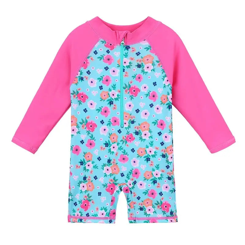 One Piece Swimsuit for Girls 0-6 Years | Cute Baby Swimwear for Toddlers & Kids - Perfect for Beach, Pool & Summer Water Play