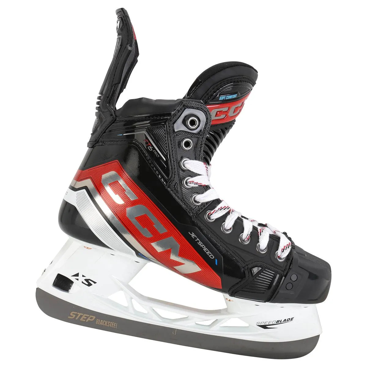 CCM Jetspeed FT680 Senior Hockey Skates - Professional Ice Skating Shoes for Men & Women - Perfect for Hockey Games, Training & Recreational Ice Skating