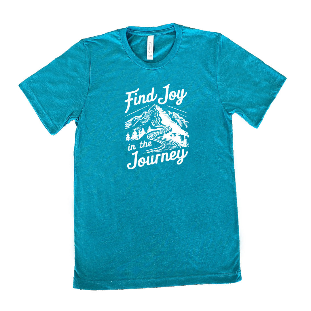 Find Joy In The Journey Unisex T-Shirt - Comfortable Casual Wear for Travel, Hiking & Everyday Adventures